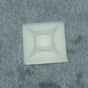 Element mocujący samoprzylepny do opasek kablowych 12,7x12,7 mm. NEUTRAL.