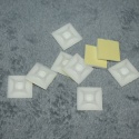 Element mocujący samoprzylepny do opasek kablowych 12,7x12,7 mm. NEUTRAL.