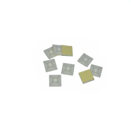 Element mocujący samoprzylepny do opasek kablowych 27,7x27,7 mm. NEUTRAL