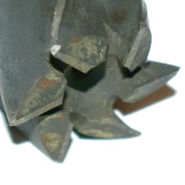 Frez trzpieniowy walcowo-czołowy 6-piórowy NFPa 40x65x175 mm. HSS. DIN 844.