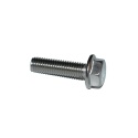 Nierdzewna śruba z kołnierzem ząbkowanym M10x30 A2 - 10 szt. DIN 6921.