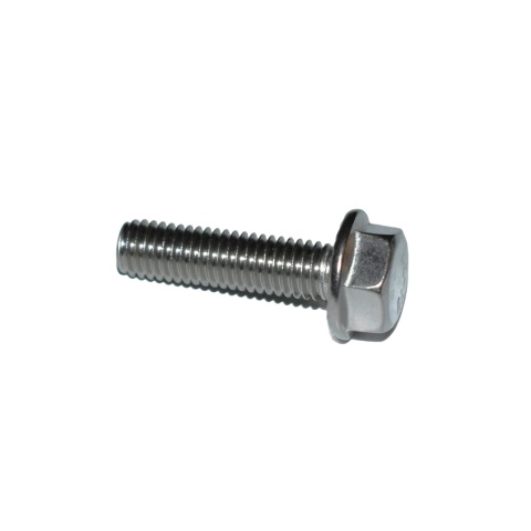Nierdzewna śruba z kołnierzem ząbkowanym M10x30 A2 - 10 szt. DIN 6921. Nierdzewna śruba z kołnierzem ząbkowanym M10x30 A2 - 10 szt. DIN 6921.