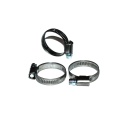 Opaska ślimakowa zaciskowa nierdzewna 180-200 mm. Szerokość taśmy - 12 mm.