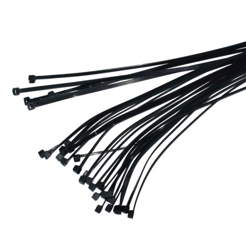 Opaski zaciskowe kablowe czarny 190x4,7 mm - 50 szt. Trytytki trytki taśma Opaski zaciskowe kablowe czarny 190x4,7 mm - 50 szt. Trytytki trytki taśma