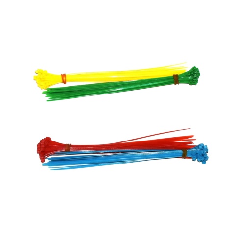 Opaski zaciskowe kablowe kolorowe 200x2,5mm - 120 szt Trytytki trytki taśma Opaski zaciskowe kablowe kolorowe 200x2,5mm - 120 szt Trytytki trytki taśma