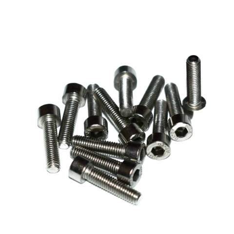 Śruba nierdzewna imbusowa z łbem walcowym M10x25 A2 - 10 szt. Pełny gwint. Śruba nierdzewna imbusowa z łbem walcowym M10x25 A2 - 10 szt. Pełny gwint.