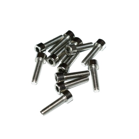 Śruba nierdzewna imbusowa z łbem walcowym M10x25 A2 - 10 szt. Pełny gwint. Śruba nierdzewna imbusowa z łbem walcowym M10x25 A2 - 10 szt. Pełny gwint.