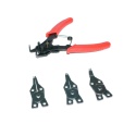 Szczypce seegera 160 mm. Zestaw - 4 końcówki.