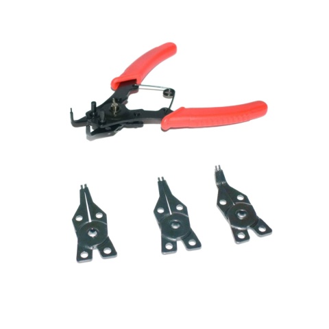 Szczypce seegera 160 mm. Zestaw - 4 końcówki. Szczypce seegera 160 mm. Zestaw - 4 końcówki.