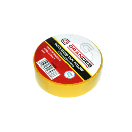 Taśma izolacyjna 19 mm * 0,13 mm * 20 m. Żólta.