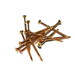 Wkręty ciesielskie do drewna z łbem stożkowym 4x60. Torx TX20. 100 szt.