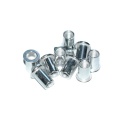 Nitonakrętka walcowa aluminiowe M10x17,5 mm 20 szt. Zakres mocowania 1-4 mm