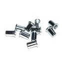Nitonakrętka walcowa aluminiowe M4x9,5 mm. 20 szt Zakres mocowania 0,5-2 mm