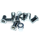 Nitonakrętka walcowa aluminiowe M4x9,5 mm. 20 szt Zakres mocowania 0,5-2 mm