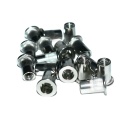 Nitonakrętka walcowa nierdzewna A2 M3x10. 20 szt. Zakres mocowania 0,5-2 mm