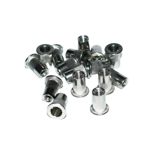 Nitonakrętka walcowa nierdzewna A2 M3x10. 20 szt. Zakres mocowania 0,5-2 mm Nitonakrętka walcowa nierdzewna A2 M3x10. 20 szt. Zakres mocowania 0,5-2 mm