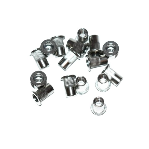 Nitonakrętka walcowa nierdzewna A2 M3x10. 20 szt. Zakres mocowania 0,5-2 mm Nitonakrętka walcowa nierdzewna A2 M3x10. 20 szt. Zakres mocowania 0,5-2 mm