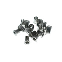 Nitonakrętka walcowa nierdzewna A2 M4x10. 20 szt. Zakres mocowania 0,3-3 mm