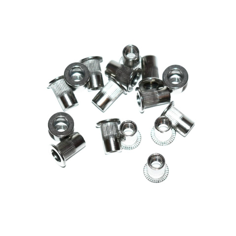 Nitonakrętka walcowa nierdzewna A2 M4x10. 20 szt. Zakres mocowania 0,3-3 mm Nitonakrętka walcowa nierdzewna A2 M4x10. 20 szt. Zakres mocowania 0,3-3 mm