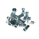 Nitonakrętka walcowa stalowa M4x10 mm. 20 szt. Zakres mocowania 0,5-2 mm.