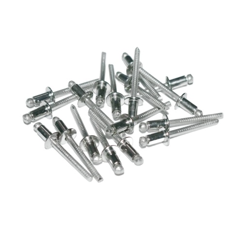 Nity zrywalne 3x8 A2 z łbem płaskim. 50 szt. Zakres zacisku: 3,5-5,5 mm. Nity zrywalne 3x8 A2 z łbem płaskim. 50 szt. Zakres zacisku: 3,5-5,5 mm.