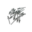 Nity zrywalne 4x6 A2 z łbem płaskim. 50 szt. Zakres zacisku: 1,5-3 mm.