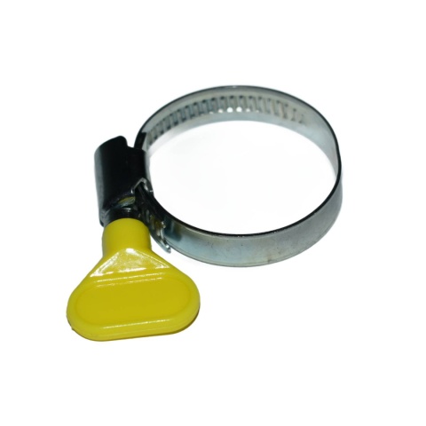 Opaska ślimakowa z motylkiem 10-16 mm. Zaciskowa obejma montażowa. Opaska ślimakowa z motylkiem 10-16 mm. Zaciskowa obejma montażowa.