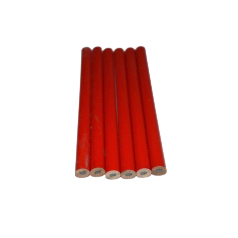 Ołówek budowlany stolarski 180 mm. Czerwony - 6 szt. Znakowanie w pracy. Ołówek budowlany stolarski 180 mm. Czerwony - 6 szt. Znakowanie w pracy.