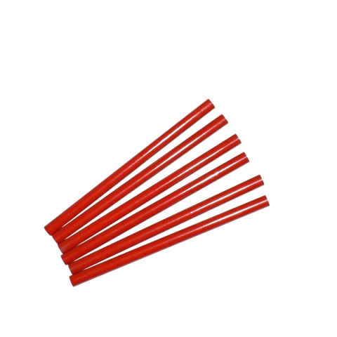 Ołówek budowlany stolarski 180 mm. Czerwony - 6 szt. Znakowanie w pracy. Ołówek budowlany stolarski 180 mm. Czerwony - 6 szt. Znakowanie w pracy.