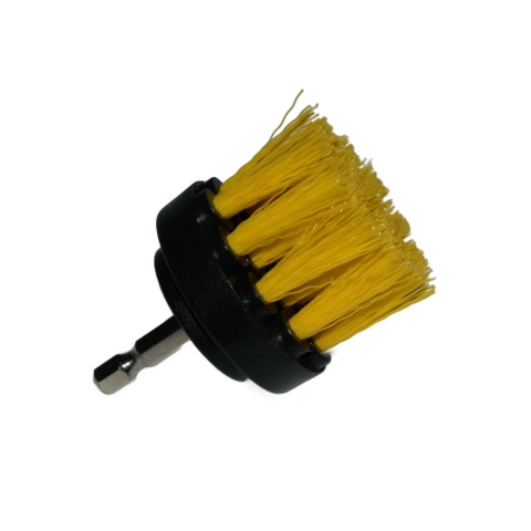 Szczotka czyszcząca nylonowa 48 mm - do wkrętarki, uchwyt 1/4" Szczotka czyszcząca nylonowa 48 mm - do wkrętarki, uchwyt 1/4"