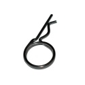 Zawleczki sprężyste podwójnym zwojem 3,2x48 mm. DIN 11024. Forma D. A4