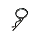 Zawleczki sprężyste podwójnym zwojem 3,2x48 mm. DIN 11024. Forma D. A4