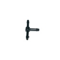 Złączki trójstronne do systemów próżniowych 1/8"-1/8"-1/8" plastikowa.