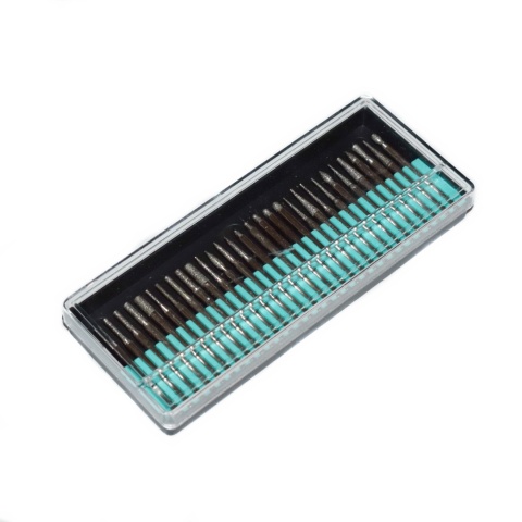 Frezy diamentowe do miniszlifierki 3 mm - zestaw 30 szt akcesoria