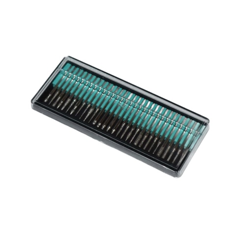 Frezy diamentowe do miniszlifierki 3 mm - zestaw 30 szt akcesoria