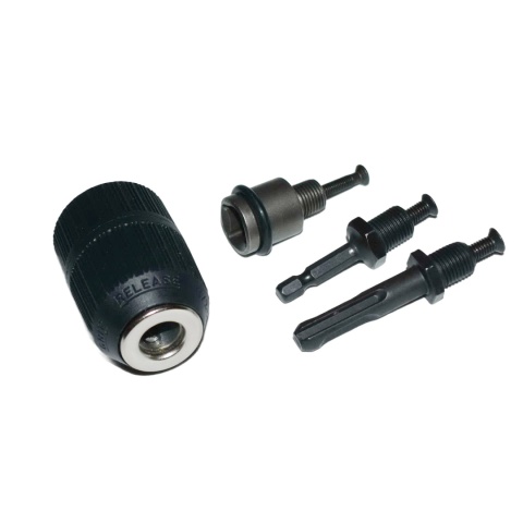 Głowica wiertarska 2-13 mm samozaciskowa + adaptery SDS HEX 1/2"