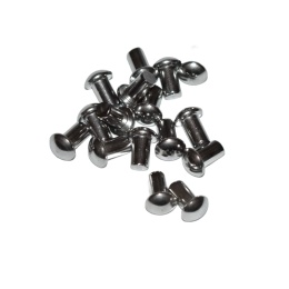 Nity stal nierdzewna A2 3x10 mm - łeb kulisty DIN 660 mocowanie - 10 szt.