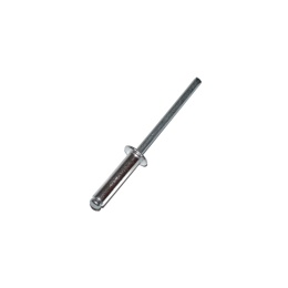 Nity zrywalne 3x14 Al/St z łbem płaskim. 50 szt. Zakres zacisku: 8,5-10,5 mm.