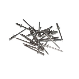 Nity zrywalne 4x10 A2 stal nierdzewna. 50 szt. Zakres zacisku: 4-6,5 mm.