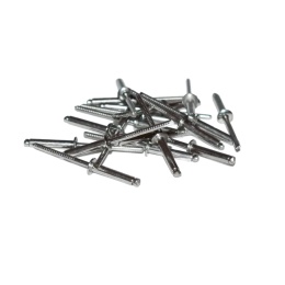 Nity zrywalne 4x16 A2 stal nierdzewna. 50 szt. Zakres zacisku: 8-12,5 mm.