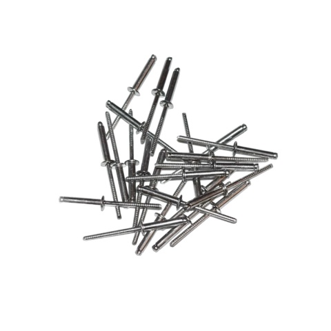 Nity zrywalne 4,8x16 A2 stal nierdzewna. 50 szt. Zakres zacisku: 8-12 mm.