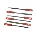 Pilniki iglaki 150 mm zestaw 6 szt - precyzyjne pilniki ręczne stal