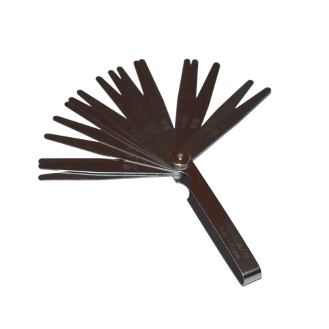 Szczelinomierz stalowy 20 listków - 0,05-1,00 mm, precyzyjny pomiar