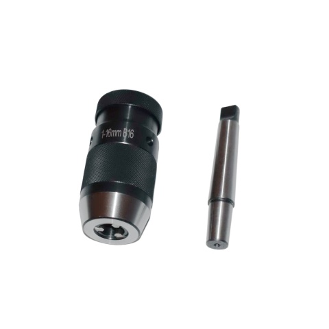 Uchwyt wiertarski samozaciskowy B16 1-16mm + trzpień MK2-B16 zestaw