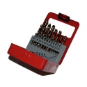 Zestaw wierteł kobaltowych HSS-Co 1-10 mm - komplet 19 szt. do metalu