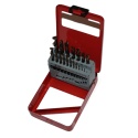 Zestaw wierteł kobaltowych HSS-Co 1-10 mm - komplet 19 szt. do metalu