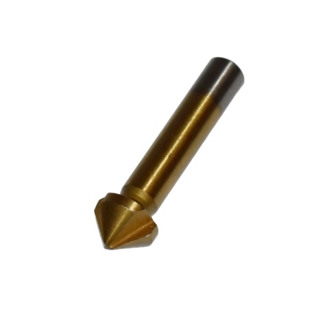 Fazownik stożkowy 90° 10,4 mm - HSS z powłoką TiN, pogłębiacz otworów
