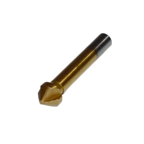 Frez fazownik stożkowy 90° 8,3 mm HSS TiN - pogłębiacz do metalu