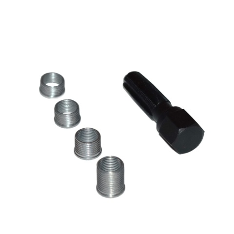 Naprawa gwintów świec zapłonowych 14 mm - zestaw tulejek i gwintownik