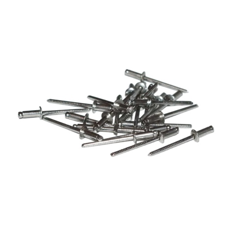 Nity zrywalne 3,2x10 A2 stal nierdzewna. 50 szt. Zakres zacisku: 5-7 mm.
